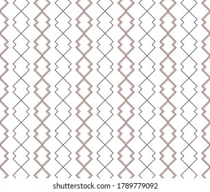 Seamless vector geometric pattern. Simple graphic design.