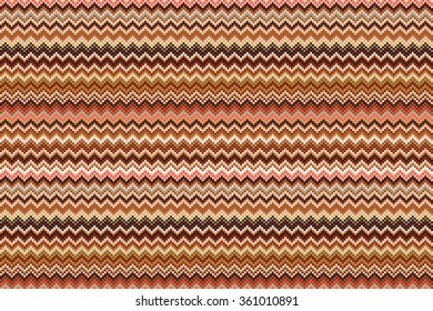 Seamless vector geometric pattern with Zig zag stripes.  pastel stripes background art