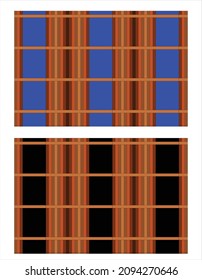 Seamless vector geometric pattern.Brown stripes.