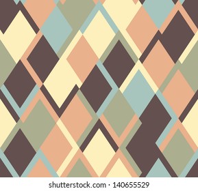 Geometrischer, nahtloser Vektorillustration-rhombus-Farbverlauf-Hintergrund