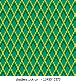 Seamless vector geometric rhombus color pattern background