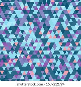 Seamless vector geometric rhombus color pattern background