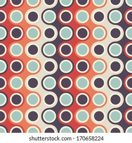 Seamless vector geometric rhombus color pattern background