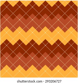 Seamless vector geometric rhombus color pattern background. Vector file layered for easy manipulation and coloring.