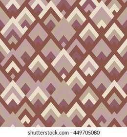 Seamless vector geometric rhombus color pattern background