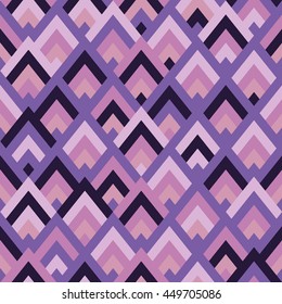 Seamless vector geometric rhombus color pattern background
