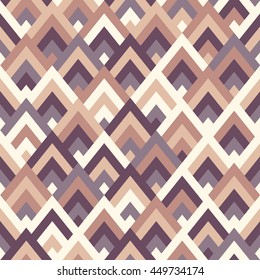 Seamless vector geometric rhombus color pattern background
