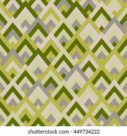 Seamless vector geometric rhombus color pattern background