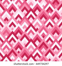 Seamless vector geometric rhombus color pattern background