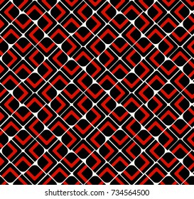 Seamless vector geometric rhombus color pattern background