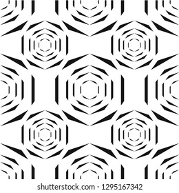 Seamless vector geometric strip pattern background