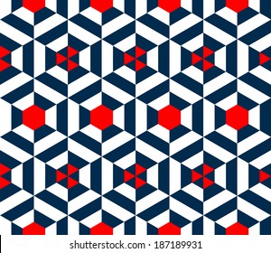 Arrière-plan vectoriel harmonieux motif géométrique bande