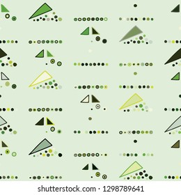 Seamless vector geometrical pattern with little hand drawn decorative elements. Graphic design, drawing illustration. Print for fabric, textil, wallpaper, wrapping, packaging. Doddle style, background