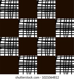 Seamless vector geometrical pattern with squares.