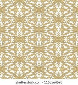 Seamless vector golden texture