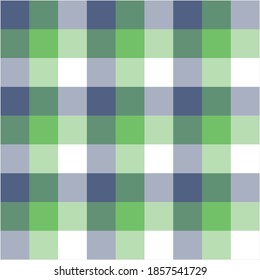 Seamless vector graphic. Green gold, , Scottish white blanket for trendy summer, fall and winter textile design. Herringbone braided pixel texture.