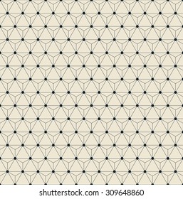 seamless vector grid pattern of triangles.