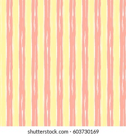 Seamless vector grunge geometrical pattern with hand drawn lines. Endless background with horizontal stripes Graphic design, grungy print for wrappinh, web, surface, wallpaper