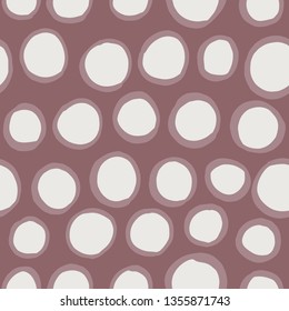 Seamless vector hand draw dotted vector background 