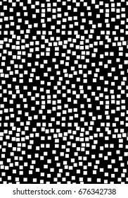 Seamless vector hand drawn black and white pattern