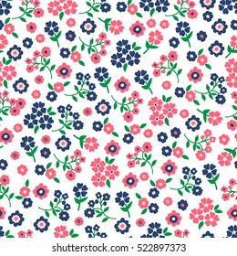 Seamless Vector Hand Drawn Flower Pattern Stock Vector (Royalty Free ...