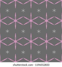 Seamless vector hand drawn geometric pattern in Scandinavian style . It can be use for fabric, packaging, labels, wrapping paper or background of something else.