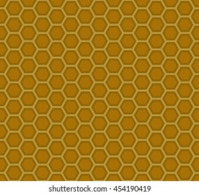 Seamless vector honeycomb pattern, background.