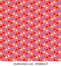 seamless vector illustration abstract floral background