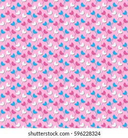 seamless vector illustration abstract floral background