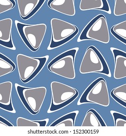 Seamless vector illustration of abstract shapes
