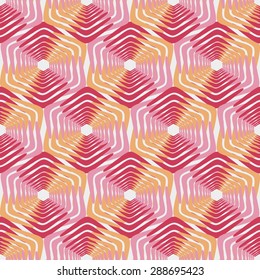 seamless vector illustration of abstract shapes