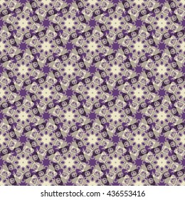 Seamless vector illustration of abstract shapes