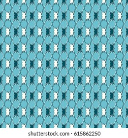 Seamless vector illustration of abstract shapes