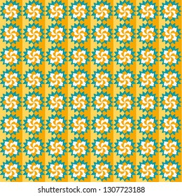 seamless vector illustration background of abstract geometricl  shapes