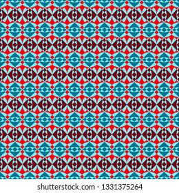 seamless vector illustration background of abstract geometricl  shapes