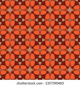 seamless vector illustration background of abstract geometric shapes