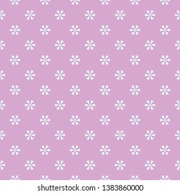 seamless vector illustration background of abstract decorative flowers