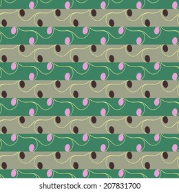 Seamless vector illustration background of abstract shapes