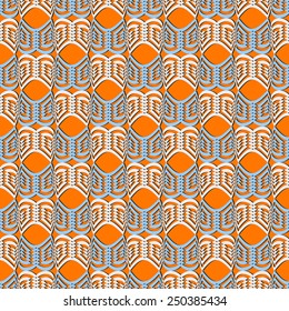 Seamless vector illustration background of abstract shapes