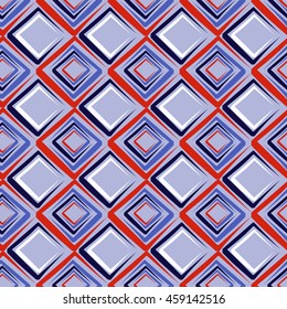 seamless vector illustration background of abstract shapes