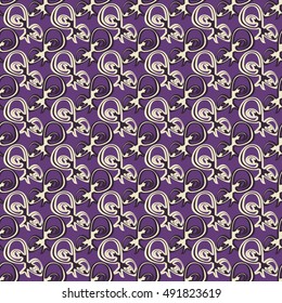 seamless vector illustration background of abstract shapes