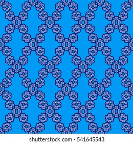 seamless vector illustration background of abstract shapes