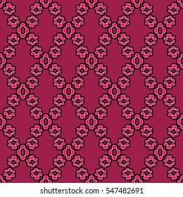 seamless vector illustration background of abstract shapes