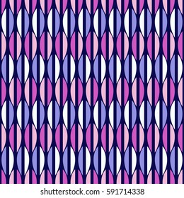 seamless vector illustration background of abstract colorful semicircles
