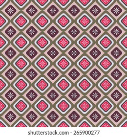 seamless vector illustration background of geometric shapes