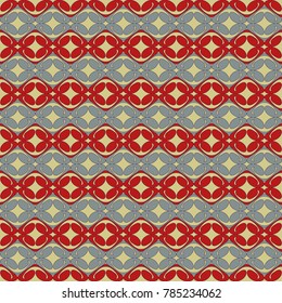 Seamless vector illustration background. Pattern of abstract shapes. Design elements for Scrapbook. Can be used for wallpapers, fills images, background, surface