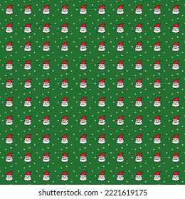 seamless vector illustration of the Christmas season gift wrapping paper
  background image.