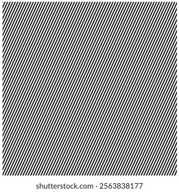 A seamless vector illustration of diagonal lines, featuring a black and white striped background.