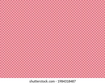 Seamless vector illustration of dot background (pink)