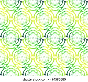 Seamless vector illustration with geometry shape pattern. For the design, printing, wallpaper